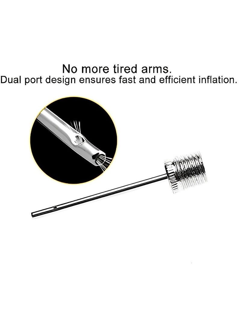 إبرة منفاخ مناسبة لجميع أنواع الكرات، عبوة 5 قطع، تصميم عملي متوافق مع مضخات الهواء اليدوية، مناسبة لكرة القدم وكرة السلة وكرة الطائرة - Image 2
